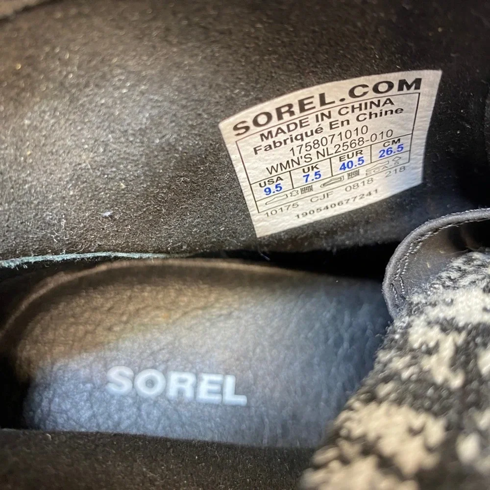 Sorel excellent outsoles